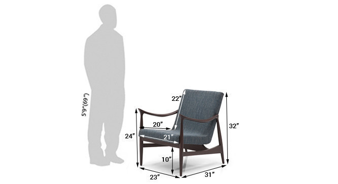 Albumine Lounge Chair (Falcon)
